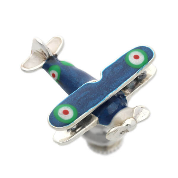 SATURNO シルバーピンバッチ