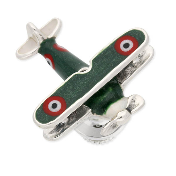SATURNO シルバーピンバッチ(飛行機)