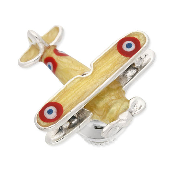 SATURNO シルバーピンバッチ(飛行機)