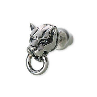 シルバースタッドピアス(片耳用)