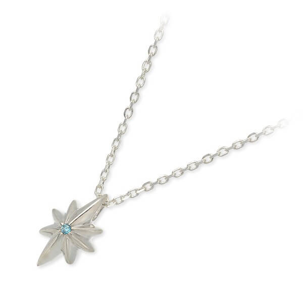 Blue Cat シルバーネックレス