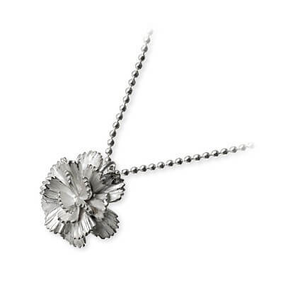 Blue Cat シルバーネックレス