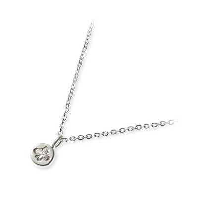 Blue Cat シルバーネックレス