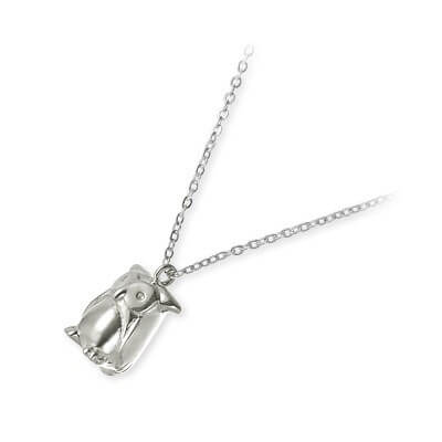 Blue Cat シルバーネックレス