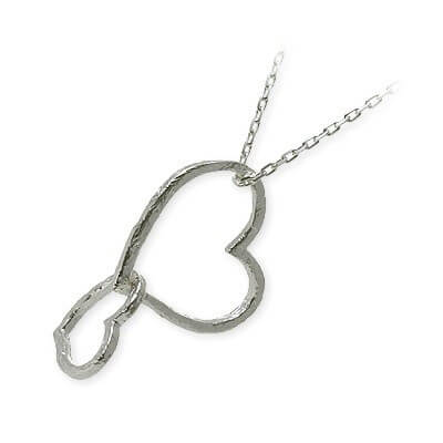 Blue Cat シルバーネックレス