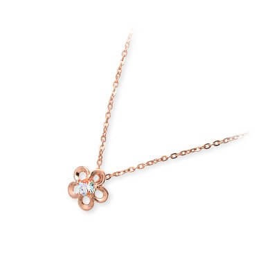 Blue Cat シルバーネックレス