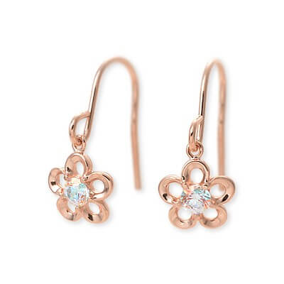 Blue Cat シルバーフックピアス