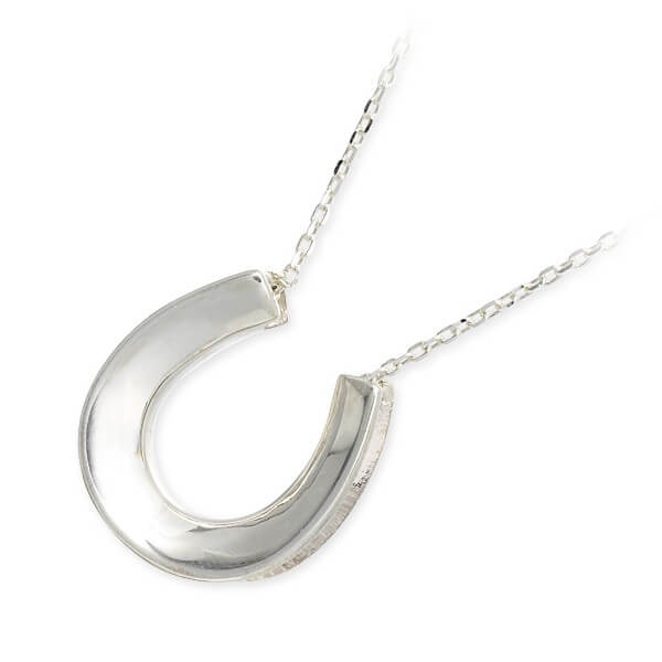 Blue Cat シルバーネックレス