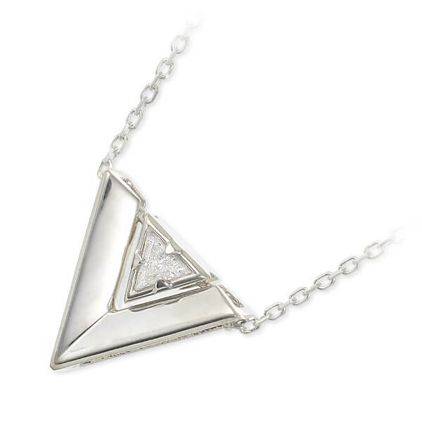 Blue Cat シルバーネックレス