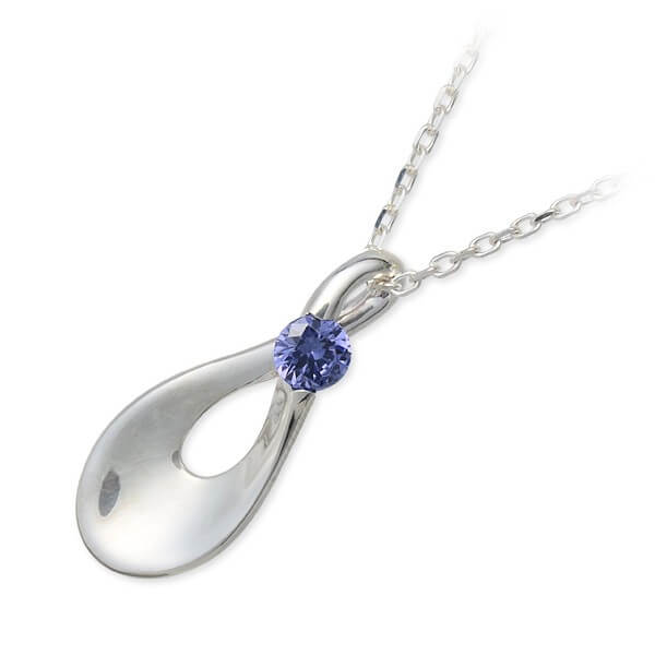 Blue Cat シルバーネックレス