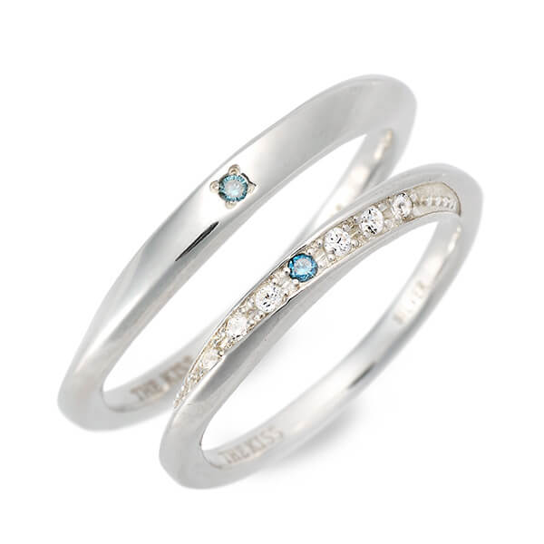 THE KISS シルバーペアリング