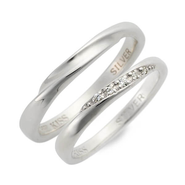 THE KISS シルバーペアリング