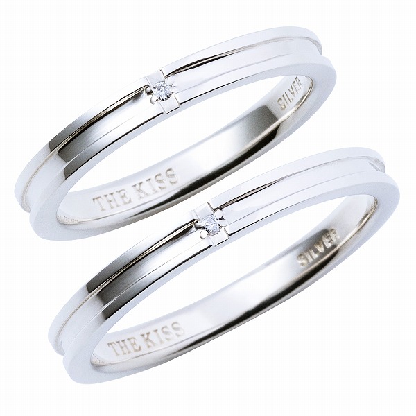 THE KISS シルバーペアリング