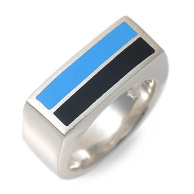 Bluecat Homme シルバーリング