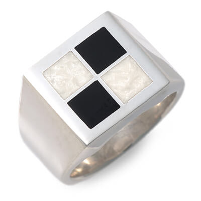 Bluecat Homme シルバーリング