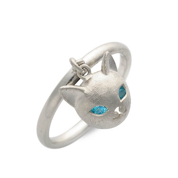 Blue Cat シルバーリング