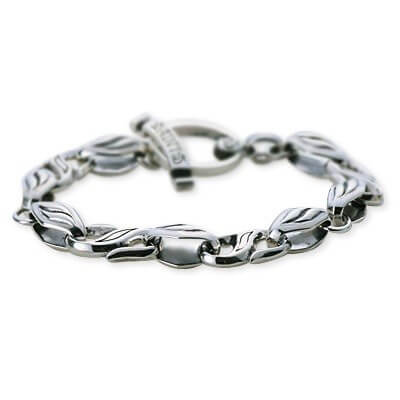 SAINTS シルバーブレスレット