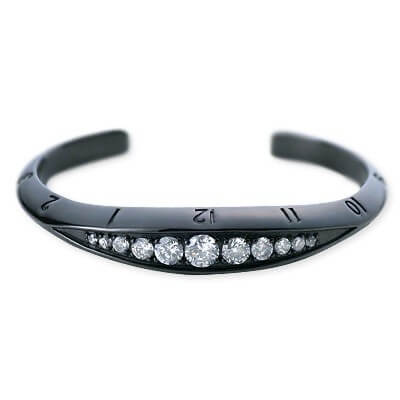 SAINTS シルバーバングル