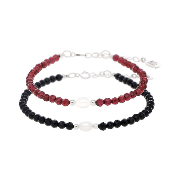 SAINTS ビーズペアブレスレット