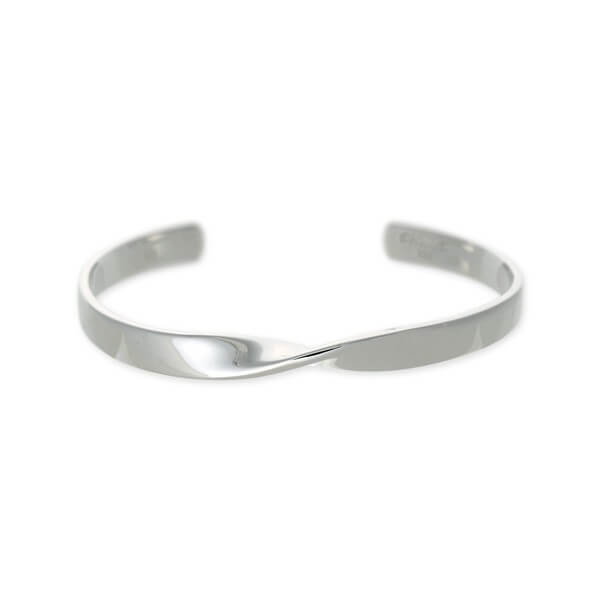 SAINTS シルバーバングル