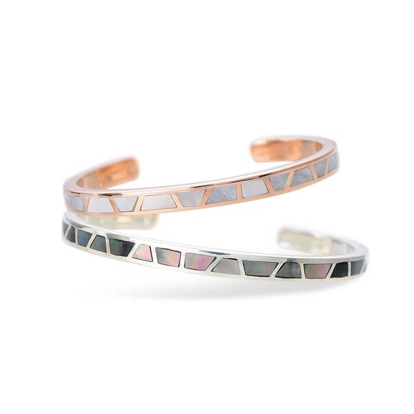 SAINTS シルバーペアブレスレット