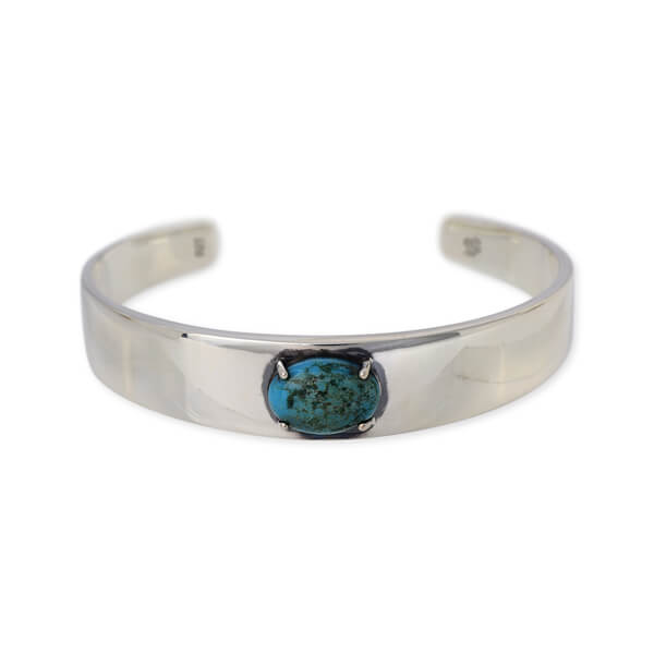 SAINTS シルバーバングル