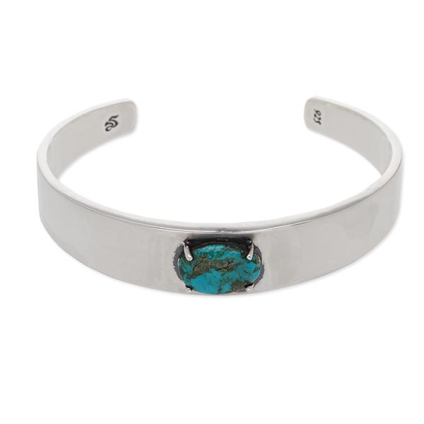 SAINTS シルバーバングル