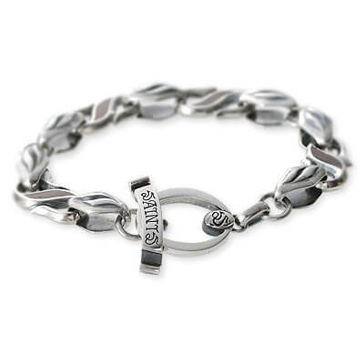 SAINTS シルバーブレスレット
