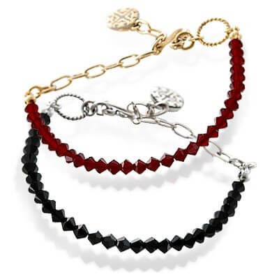 SAINTS シルバーペアブレスレット