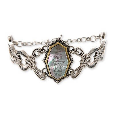 SAINTS シルバーブレスレット