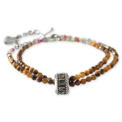 SAINTS シルバーブレスレット