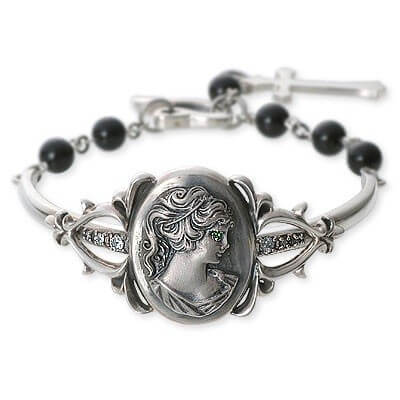 SAINTS シルバーブレスレット