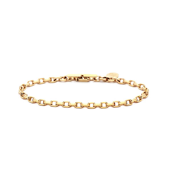 SAINTS チェーンブレスレット(4面カットキヘイ)