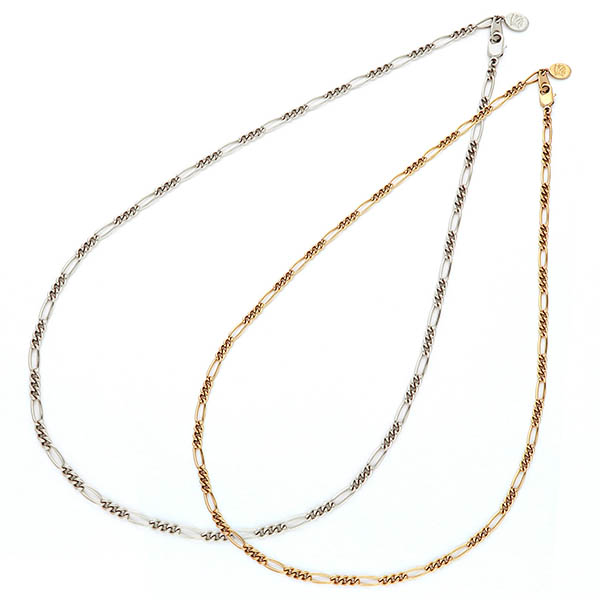 SAINTS チェーンペアネックレス(フィガロ)