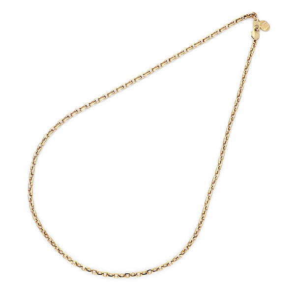 SAINTS チェーンネックレス(2面カットオーバルフラット)