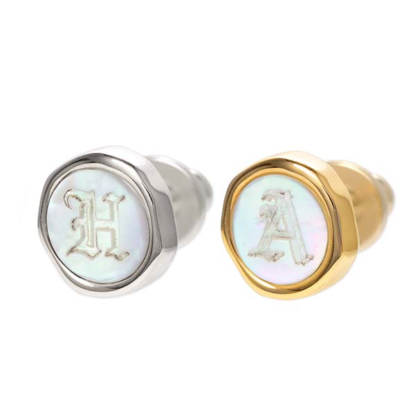 SAINTS シルバーペアピアス