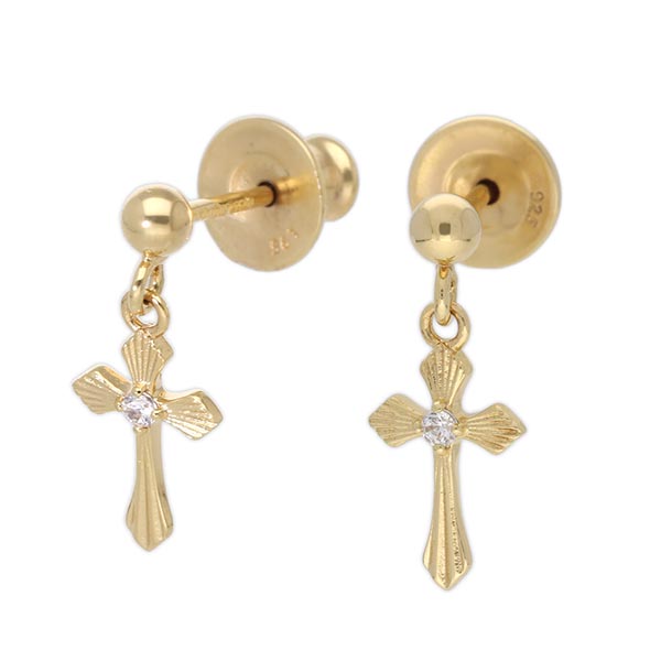 SAINTS シルバーピアス