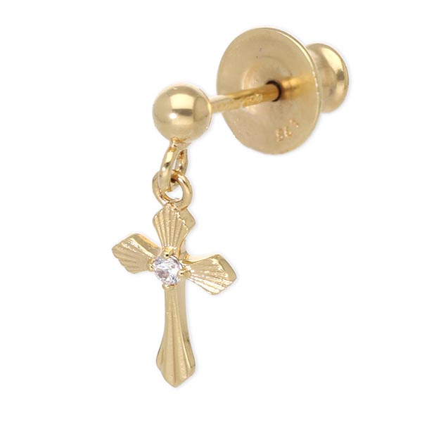 SAINTS シルバーピアス