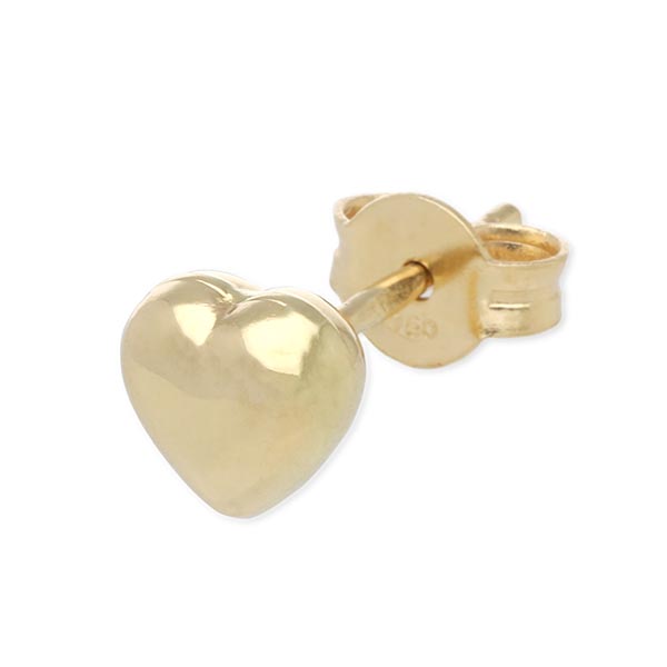 SAINTS イエローゴールドピアス