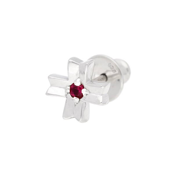 SAINTS シルバーピアス