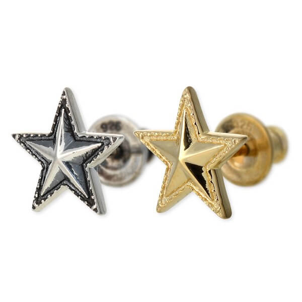 SAINTS シルバーペアピアス