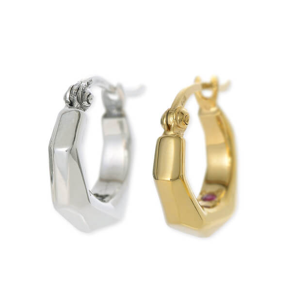 SAINTS シルバーペアピアス