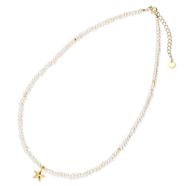 SAINTS 淡水パールネックレス