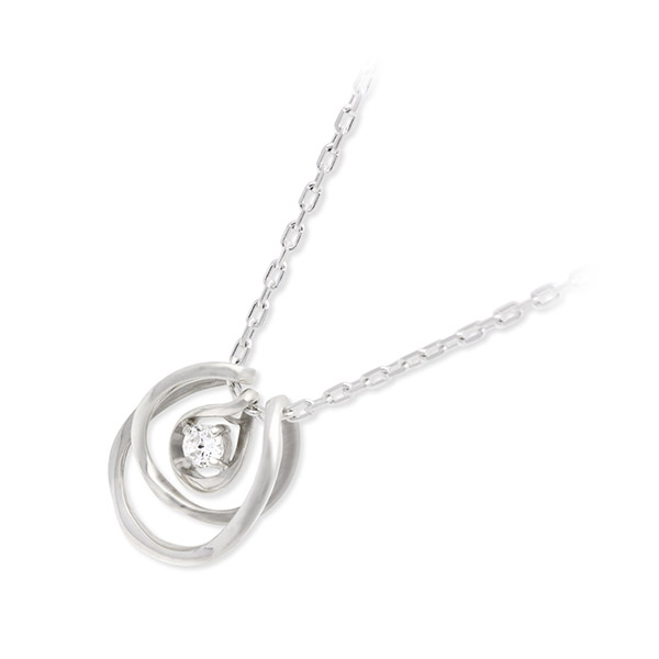 Sweet Rose シルバーネックレス