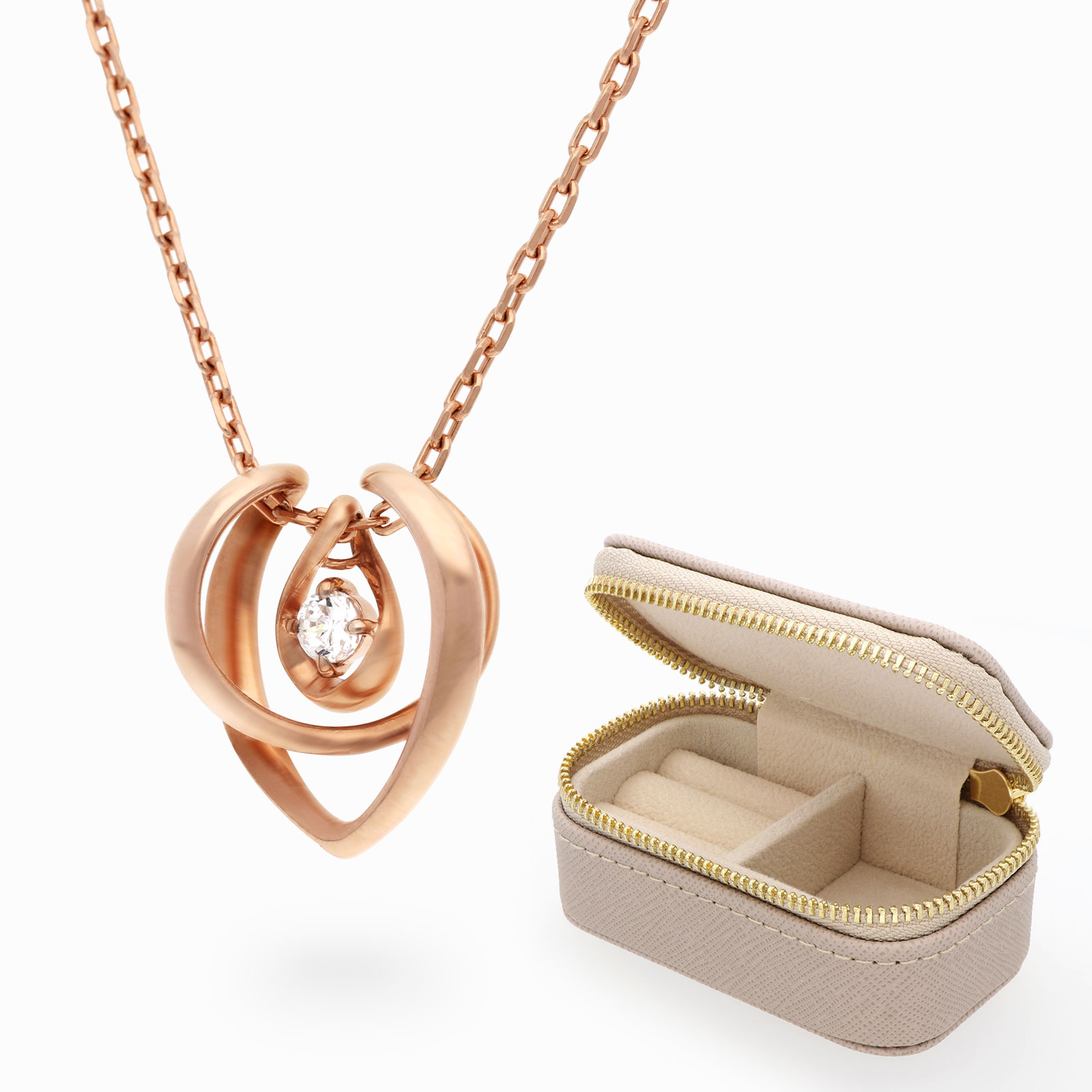 Sweet Rose シルバーネックレス