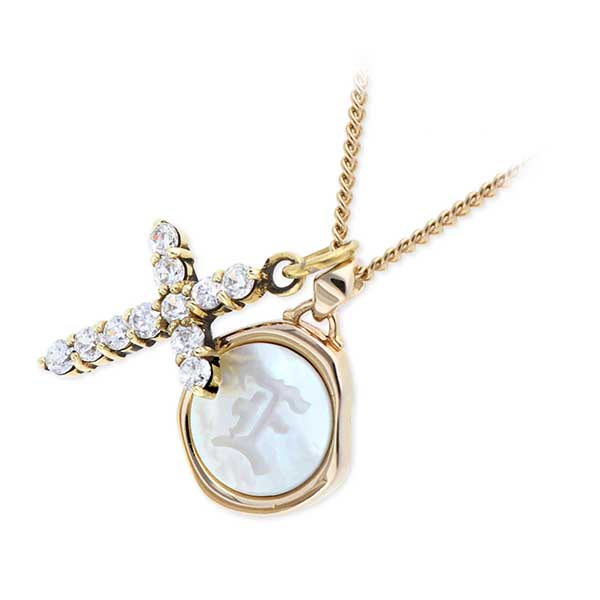 SAINTS シルバーネックレス