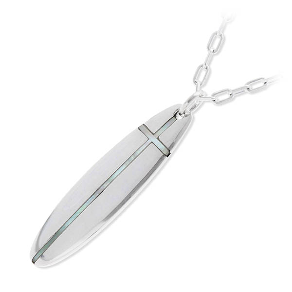 SAINTS シルバーネックレス