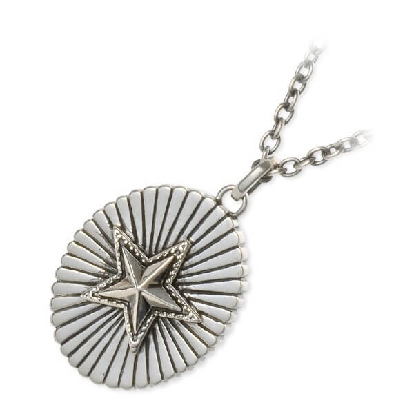 SAINTS シルバーネックレス