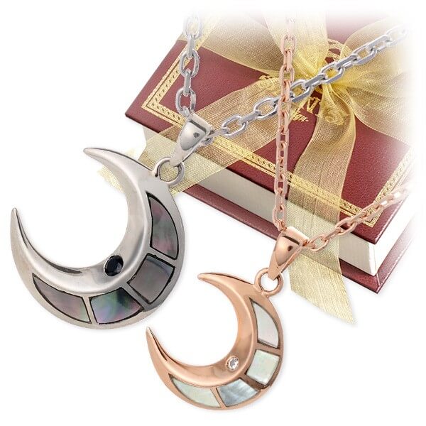 SAINTS シルバーペアネックレス