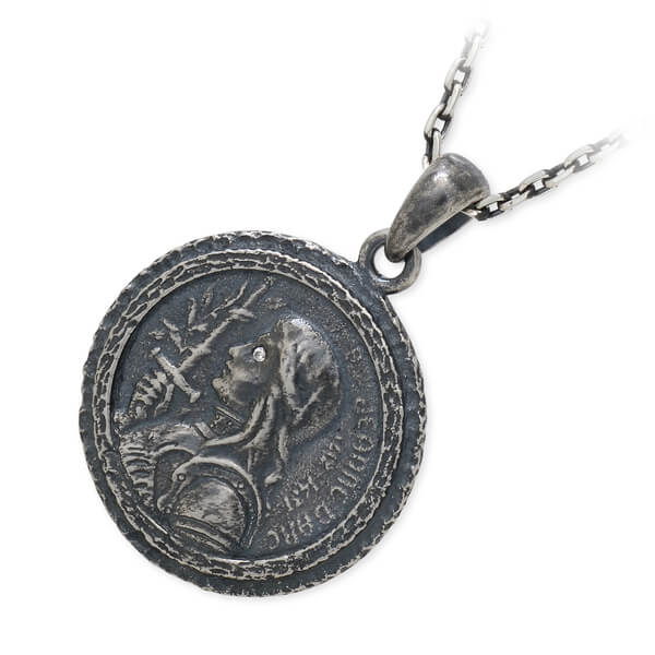 SAINTS シルバーネックレス